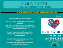 Tablet Screenshot of iolalahui.org